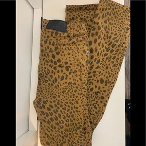 Cheap Monday Leopard Print Jeans